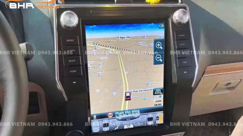 Màn hình DVD Android Tesla Toyota Prado 2018 - nay